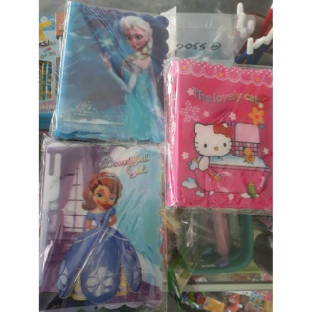 Binder kecil karakter bonus isi kecil 1 pack