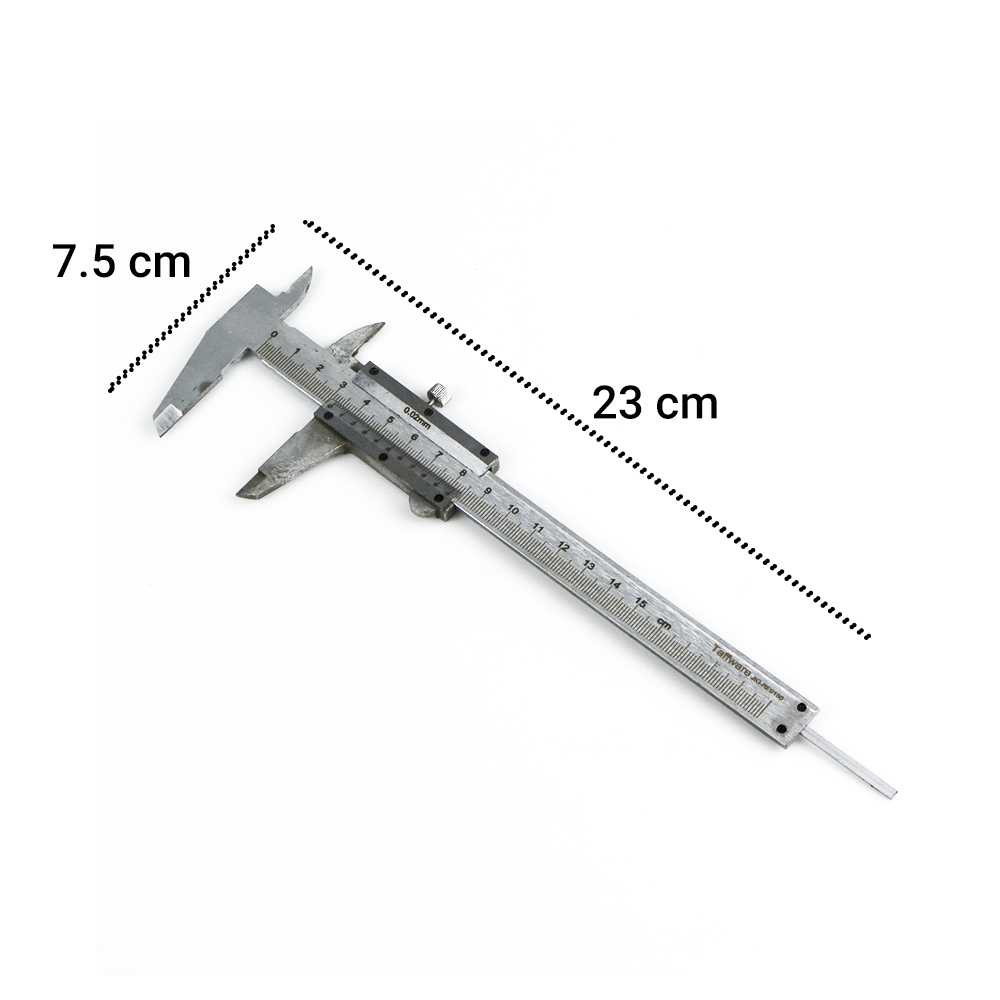 Taffware Jangka Sorong Vernier Caliper Micrometer 15CM