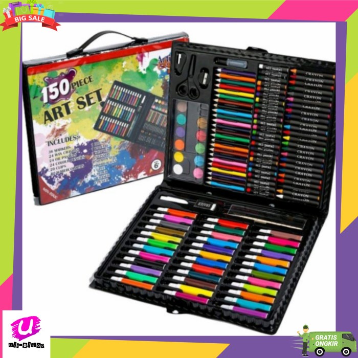 

Hemat Crayon Set 150Pcs Warna Bergaransi