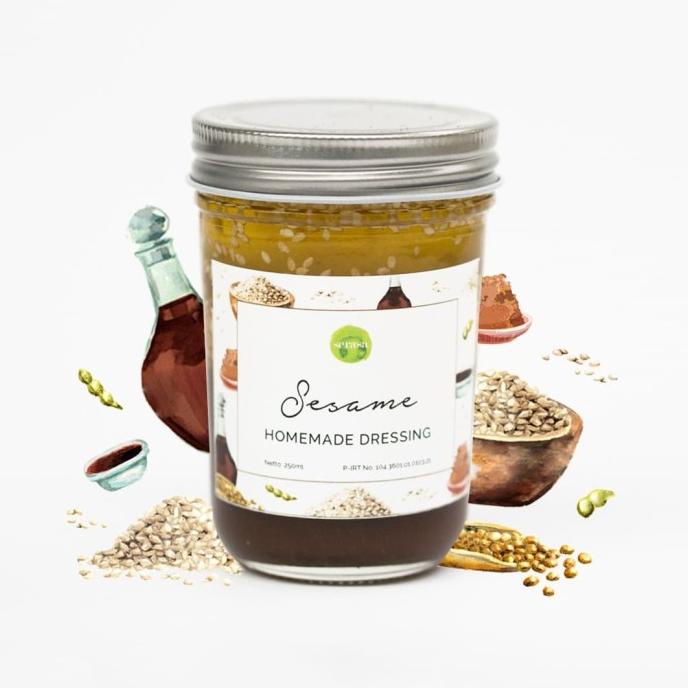 

Sesame Homemade Salad Dressing 250ml by Serasa