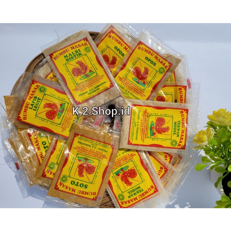 Bumbu Cap Ayam Jago Best Seller