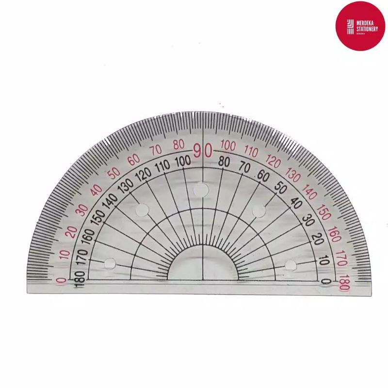 

MISTAR BUSUR 180 DERAJAT/PENGGARIS PLASTIK BUSUR