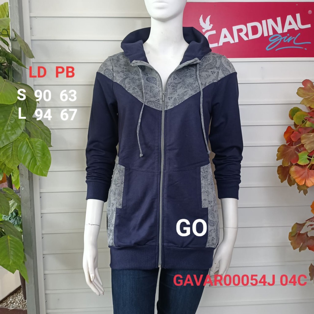 BB CARDINAL SWEATER GIRL Jaket Cewek Cardinal Original Casual Santai Outerwear Wanita