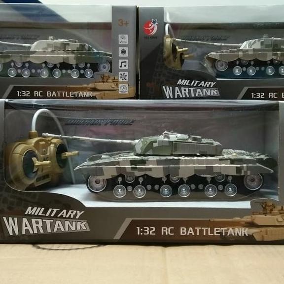 Mainan Mobil mobilan remot kontrol Mainan Mobil Remot TANK MILITER RC