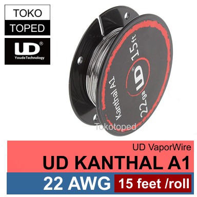 Authentic UD Kanthal A1 Wire 22 AWG | 0.65mm | vaporizer vapor rda