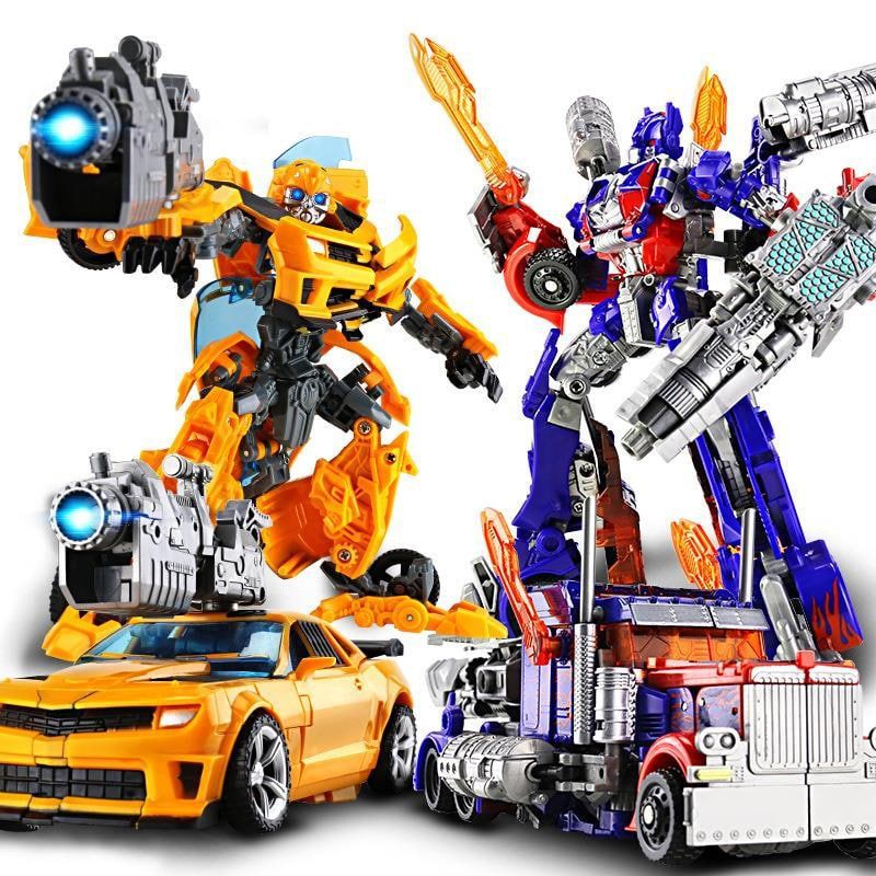 mainan robot transformers optimus prime / bumblebee