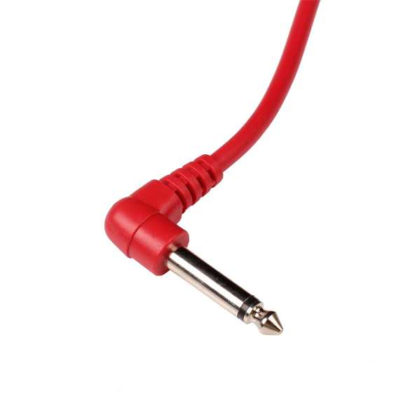 Kabel Gitar L Angle Untuk Pedal Efek Gitar 6 PCS-Multi Warna