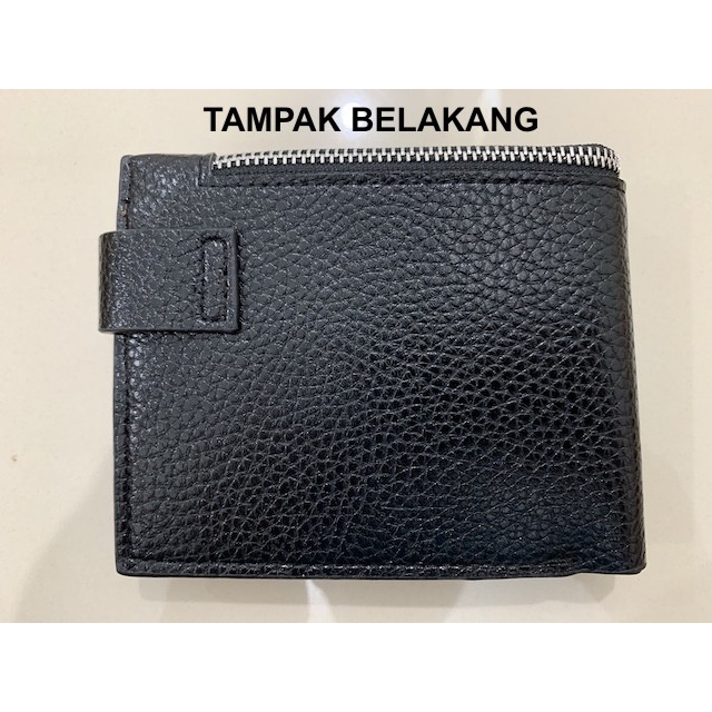 ORIGINAL BALISI HA04-1 DOMPET UANG PRIA KULIT PU HIGH GRADE DENGAN RESLETING