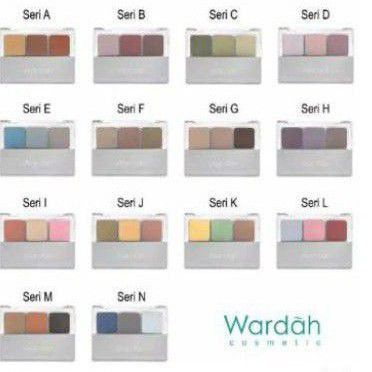 Wardah Eye Shadow  Series