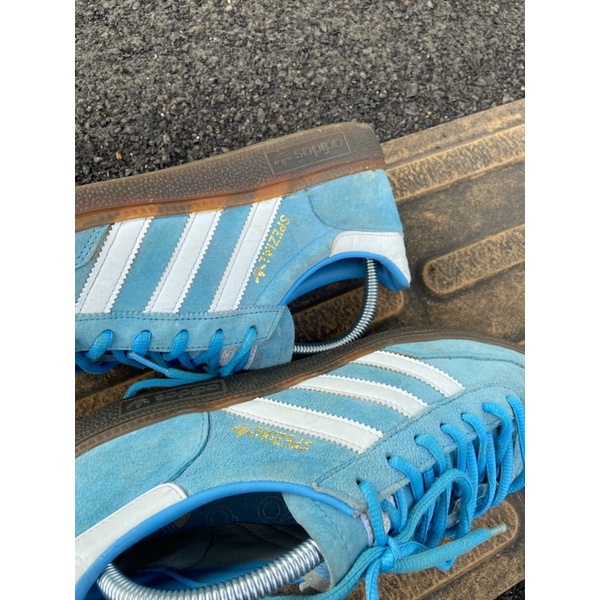 sepatu casual adidas spezial blue ice second original