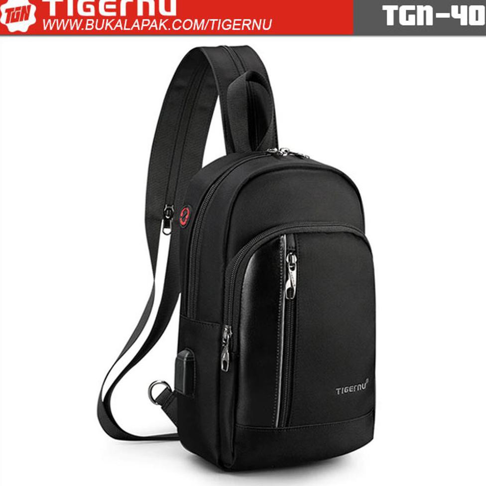 Paling Murah Tas Selempang Pria Cross Body Bag Original Tigernu Sling Bag Tgn-50