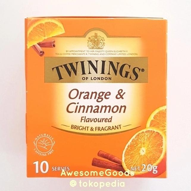 

TERMURAH Twinings Orange & Cinnamon 10 Tea Bags /KOPI RUBE/KOPI KAPAL API/KOPI SLB/KOPI PEJUANG/KOPI BUBUK