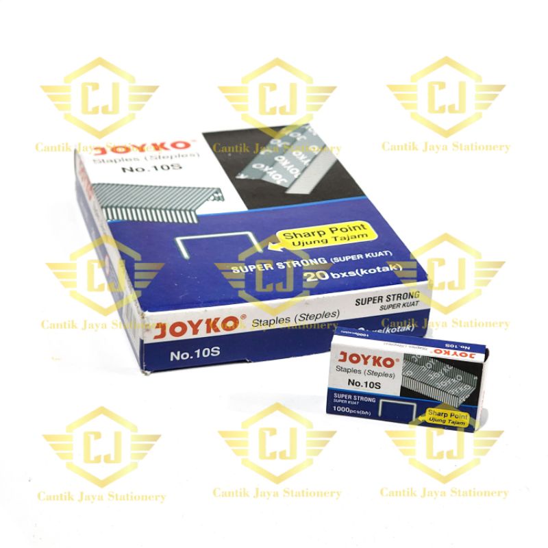 

20 BXS Staples Isi Stapler Refill Stapler Joyko No.10S