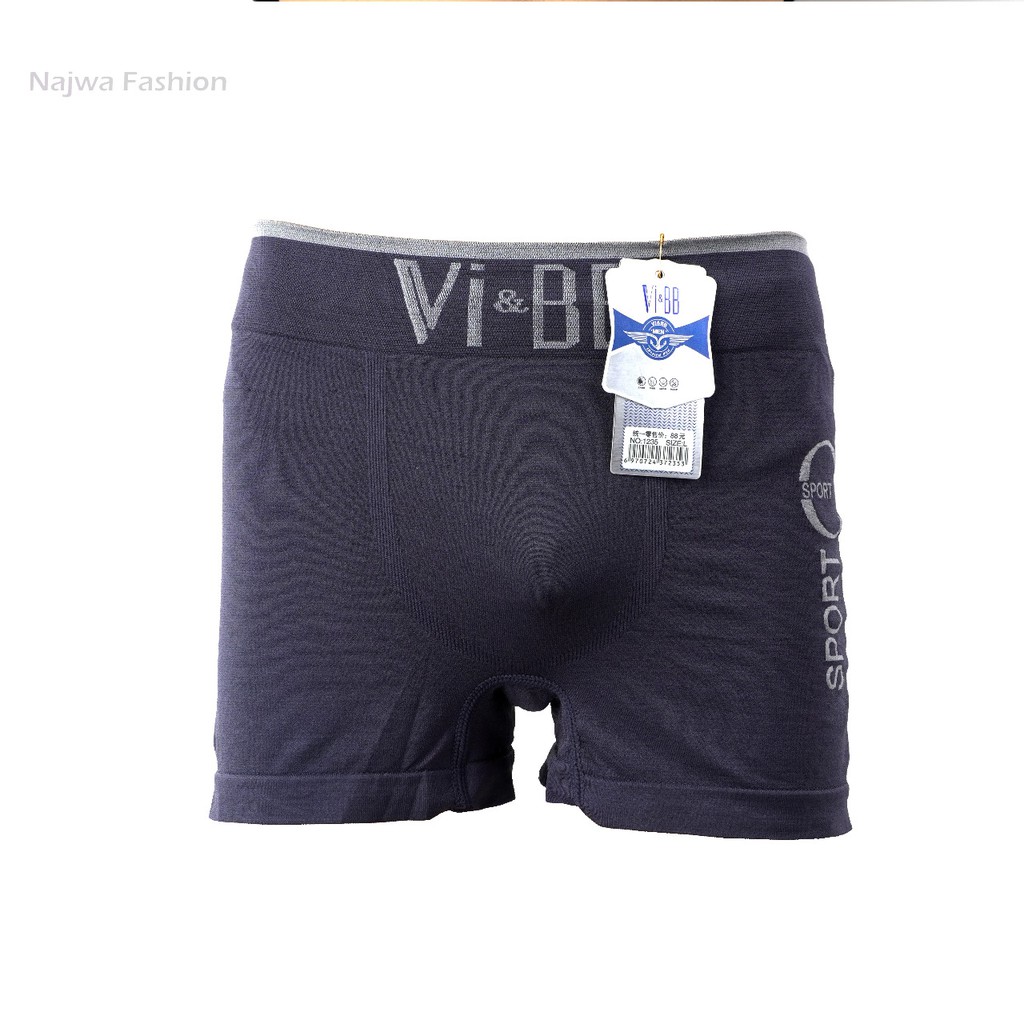 VS - Celana Dalam Pria Boxer POLOS M, L, XL  Celana Boxer Pria Import Premium  Cd Pria Boxer