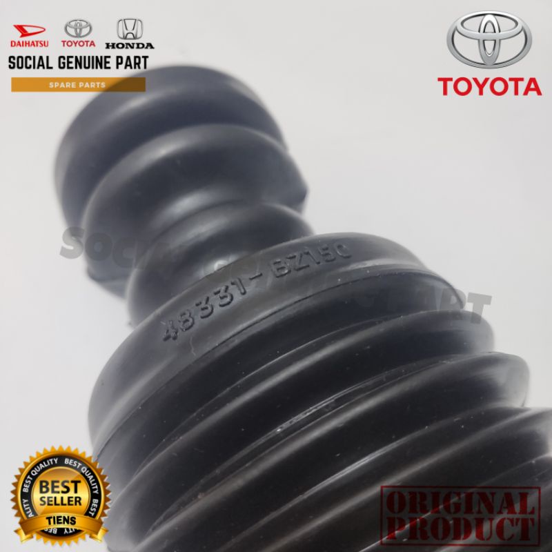 boot shock depan toyota agya ayla original import