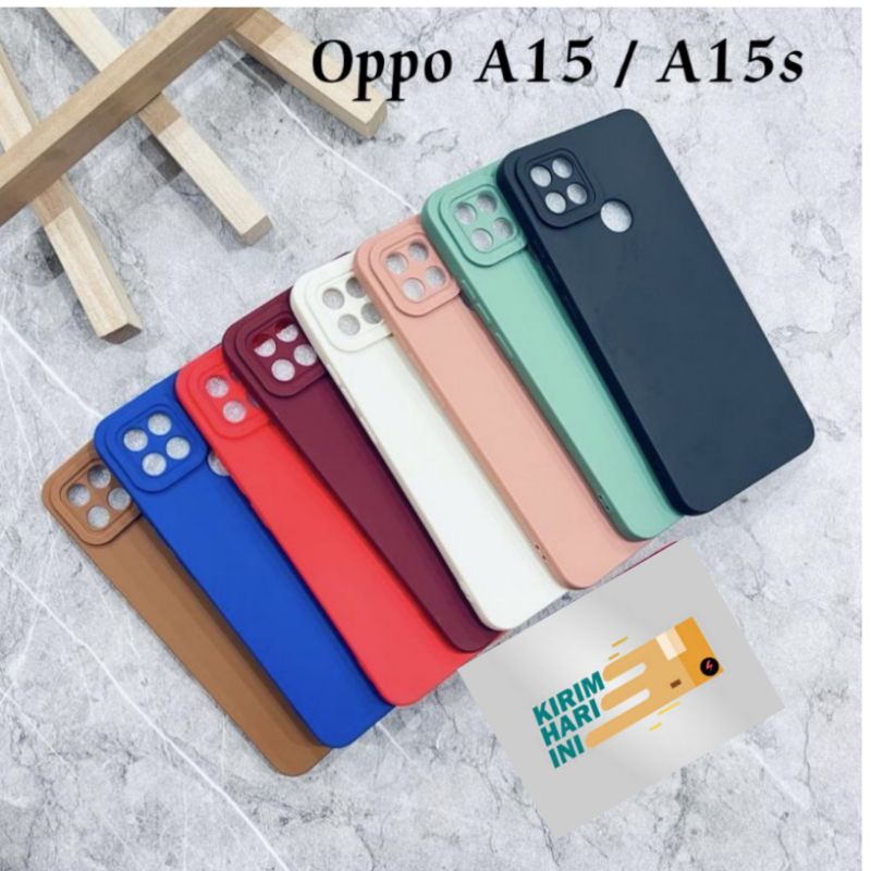 SOFTCASE PRO CAMERA OPPO A15 2020 CANDY CASE FULL COLOR 3D SILIKON TPU