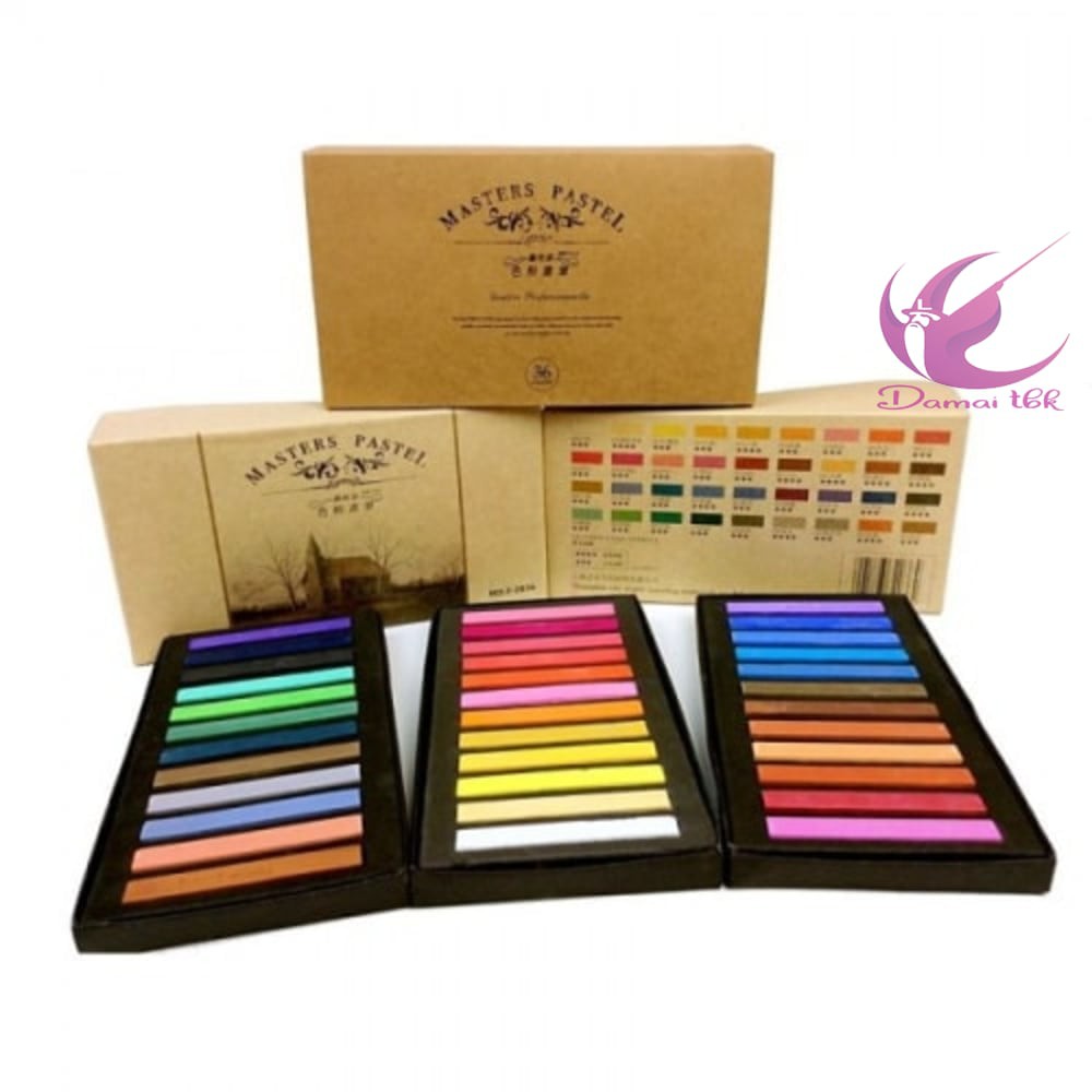 

maries master soft pastel set 36 warna crayon