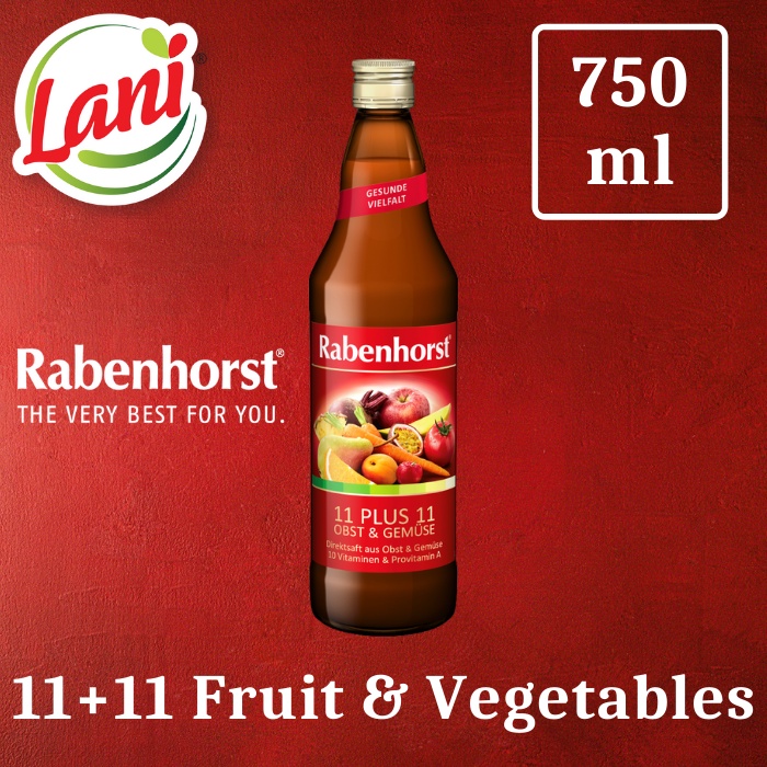

Rabenhorst 11 Plus 11 Fruit & Vegetable Pure juice 750ml