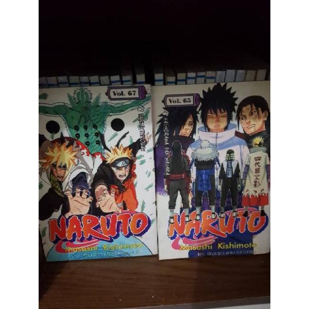 Terbaik Komik Naruto Vol 1 72 Segel Lengkap Shopee Indonesia