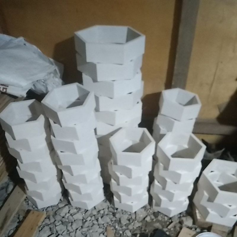 rak dinding minimalis murah hiasan dinding putih white tempat bunga hias mini