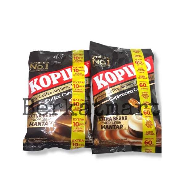 KOPIKO Coffe Candy Dan Cappuccino Candy 175g