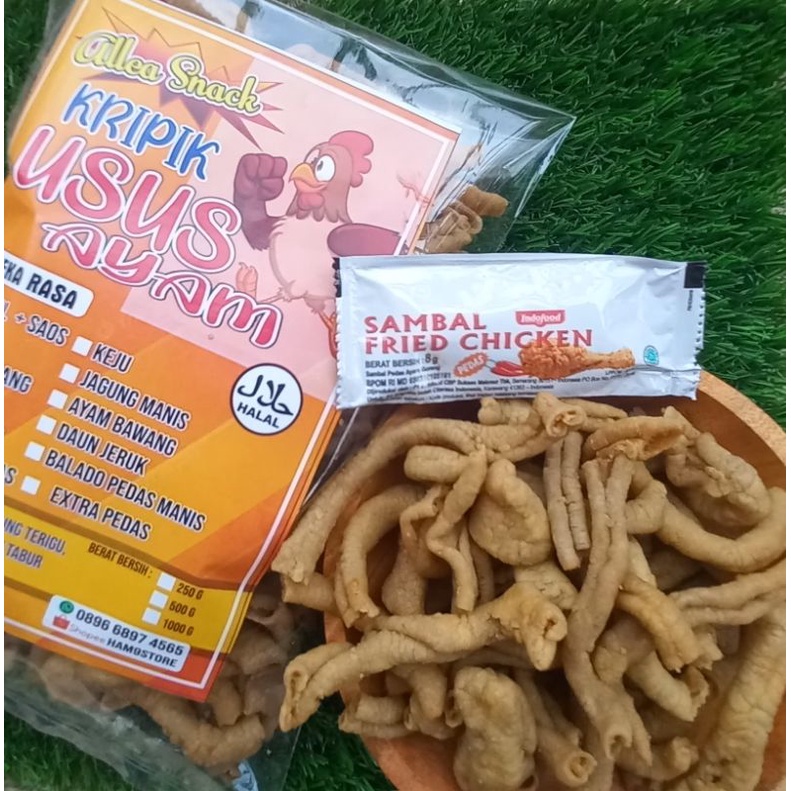 

(COD) 500gram Keripik Usus Ayam Aneka Rasa/ Keripik Usus Kiloan Cemilan Snack Makanan Ringan Terlaris