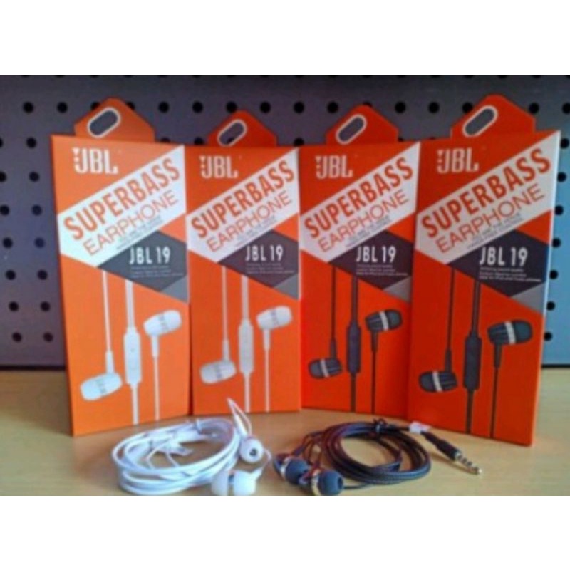 Handfree Headset HF JBL J19 D21 Super Bass Stereo