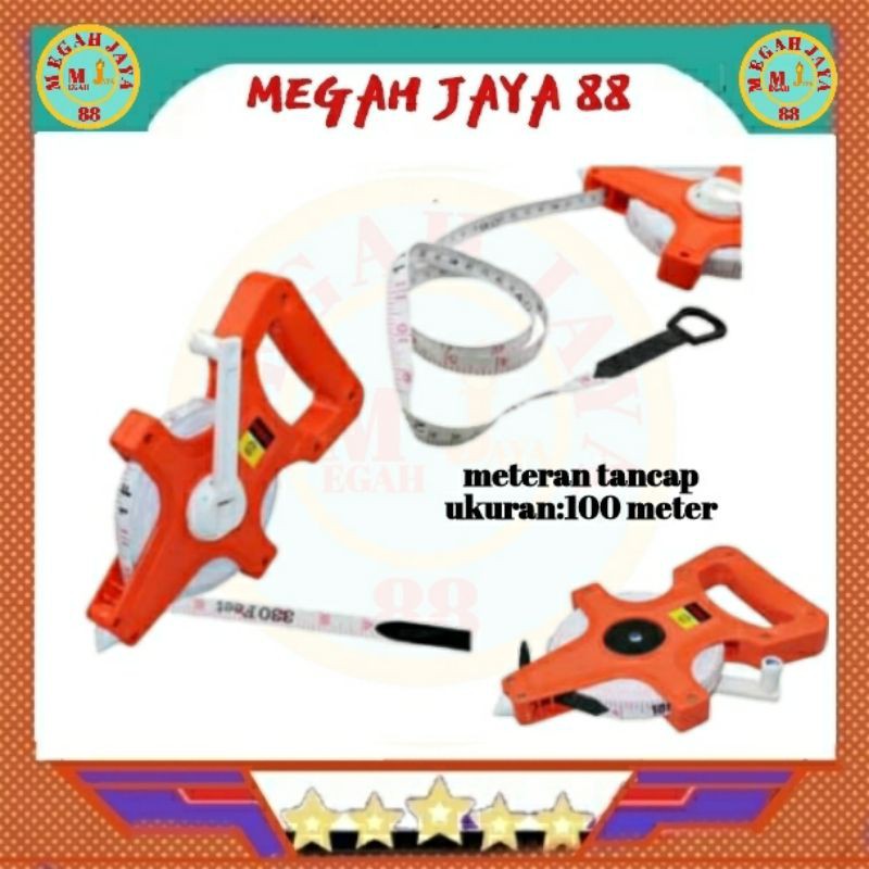 METERAN 100 METER-METERAN TANCAP -METERAN ROLL 100 METER