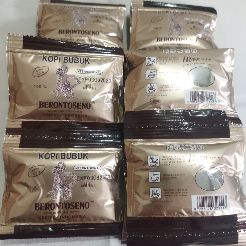 

Kopi Merek Berontoseno Sachet Internasional Renteng (isi 10 Sachet) @3.5 gr