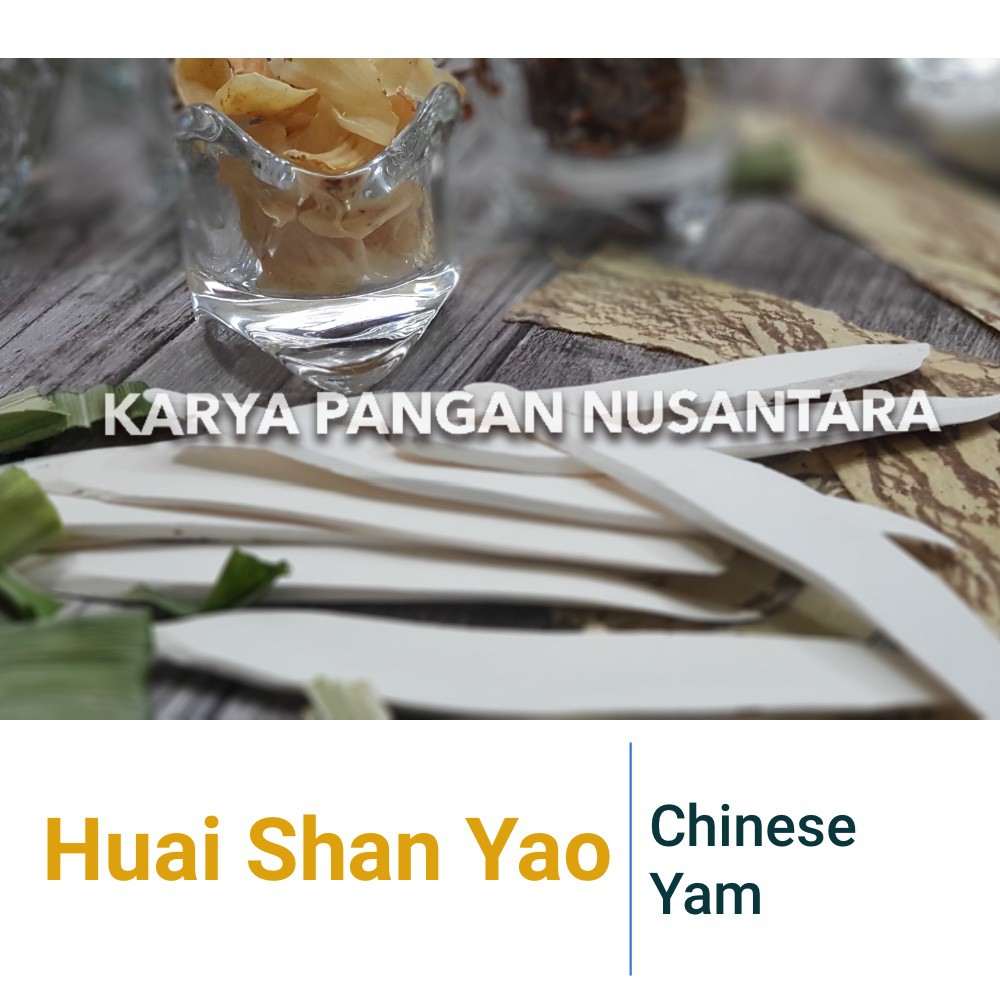 

Huai Shan Yao - Huai San Pian - Chinese Yam - Wai San - Ubi Cina