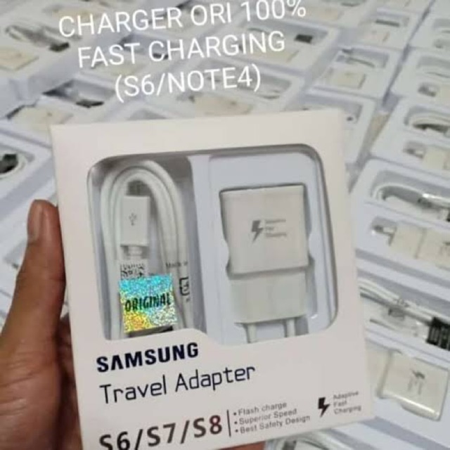 Charger samsung S6,s7,note4,note 5 fast charging  original 100%