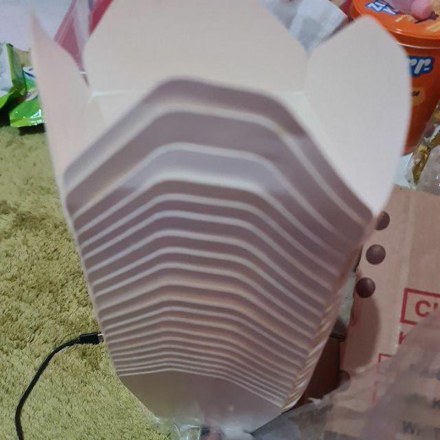 Paper Food Pail / Kotak Makan / Rice Box Ukuran M/l [dijual Per 1 Pcs]