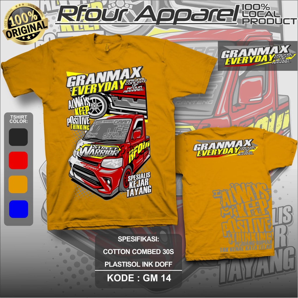 KAOS GRAN MAX PICK UP MODIF KAOS GRAND MAX MANIA KAOS PICK UP BAJU KAOS KATUN GRAN MAX KAOS DISTRO