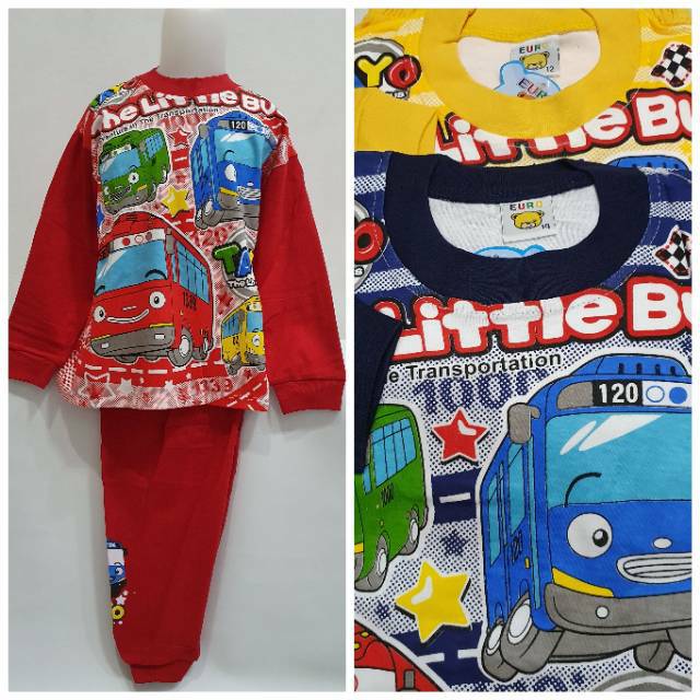 Baju Tidur Tayo 5-8thn