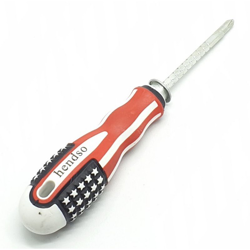 HS Obeng Bolak Balik Track / Obeng Plus Minus / Obeng Hendso Track Usa (D3,8cm x ~26cm)