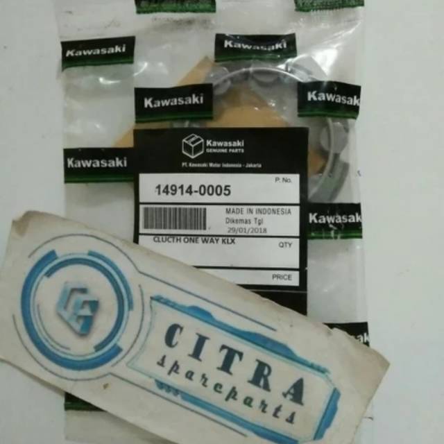 one way only starter KLX 150 d tracker pelor stater