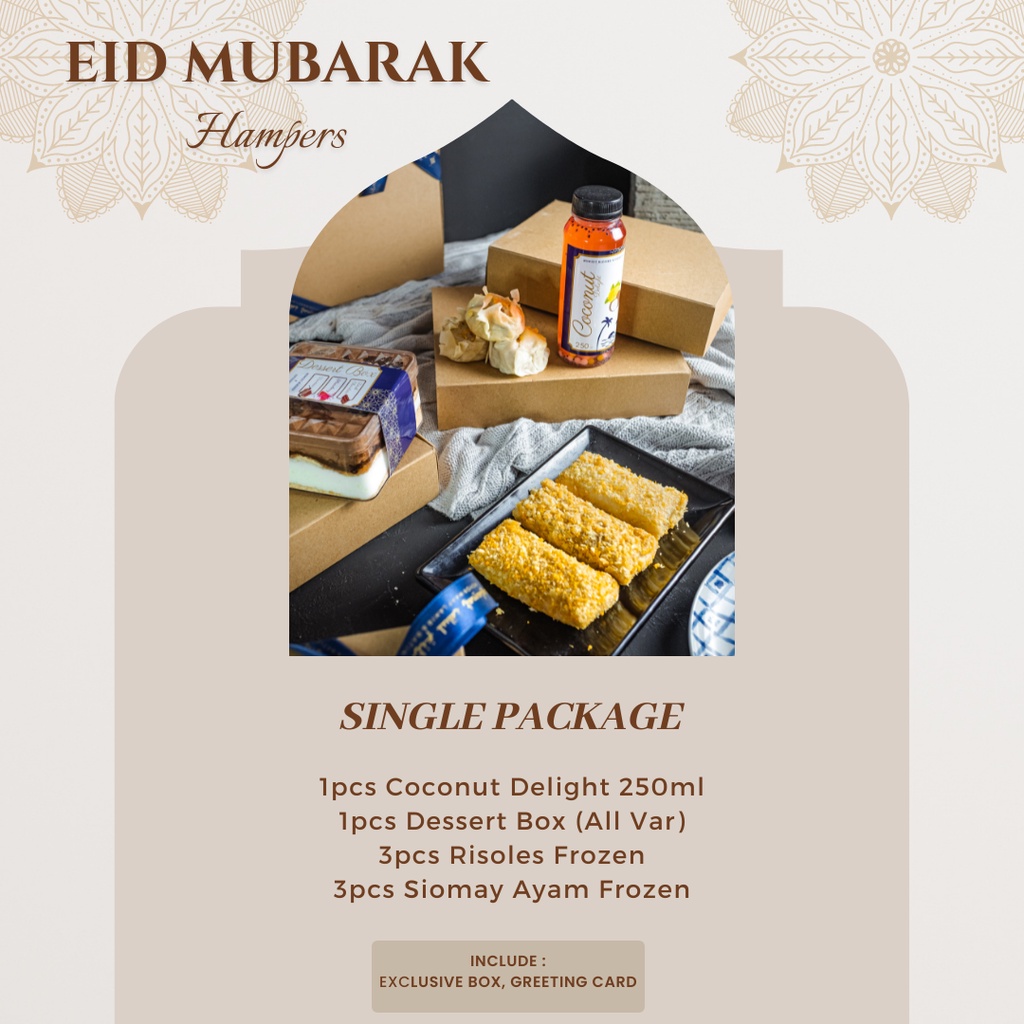 

Hampers Lebaran - Single Package untuk 1-2 orang (Surabaya Only)