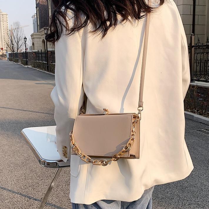 GT 1794 RISCE TAS SELEMPANG TALI RANTAI WARNA IMPORT WANITA CEWEK PEREMPUAN JAKARTA BATAM