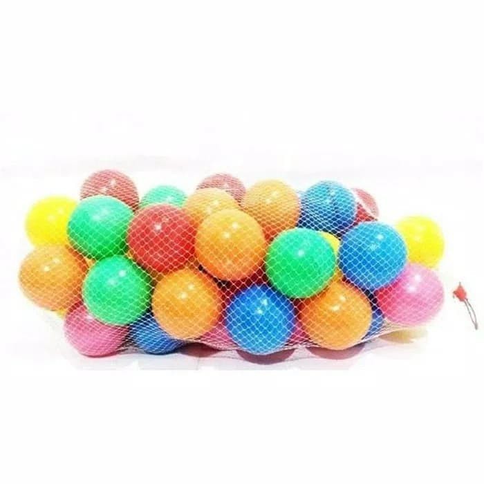 Mainan Bola Plastik Isi 50 Pcs