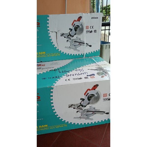 WIPRO 10 inch Mesin Miter Saw Sliding - Mitre - Gergaji pigora