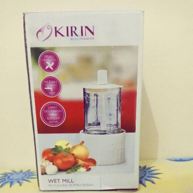 wett mill kirin / gelas blender murah