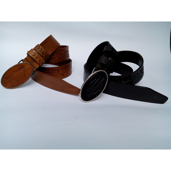 Sabuk Harley Davidson DH02 kulit asli, Ikat Pinggang Kulit