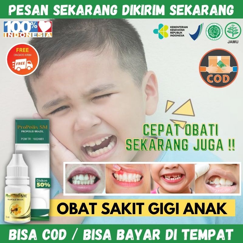 Obat Sakit Gigi Anak Berlubang, Obat Sakit Gigi Anak 1 2 3 4 5 Tahun ke Atas, Sakit Gigi & Gusi, Oba