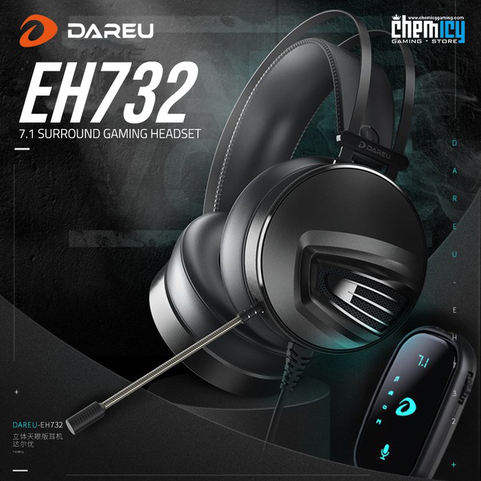Dareu Luminous EH732 7.1 Surround Gaming Headset
