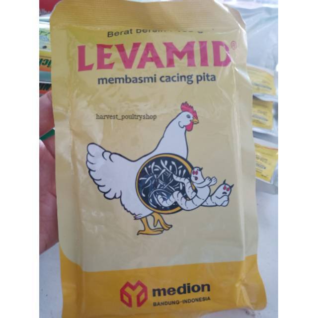 LEVAMID 100gr OBAT CACING AYAM
