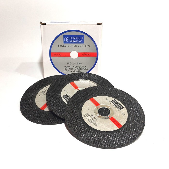 DURACUT Abrasive Metal Cutting Disc Mata Gerinda Potong 4 Inch 1mm