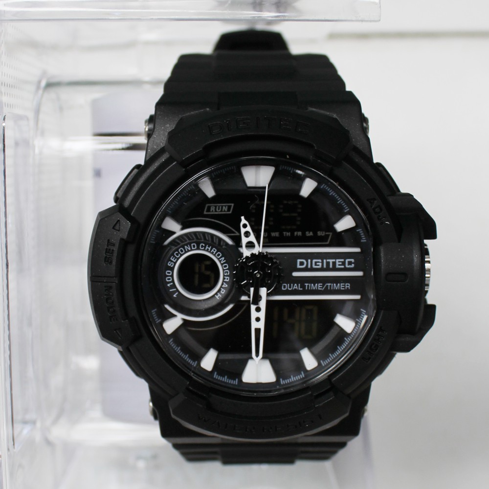 Jual 12.12 BIRTHDAY SALE!! Jam Tangan Pria Digitec Dual Time Wrist