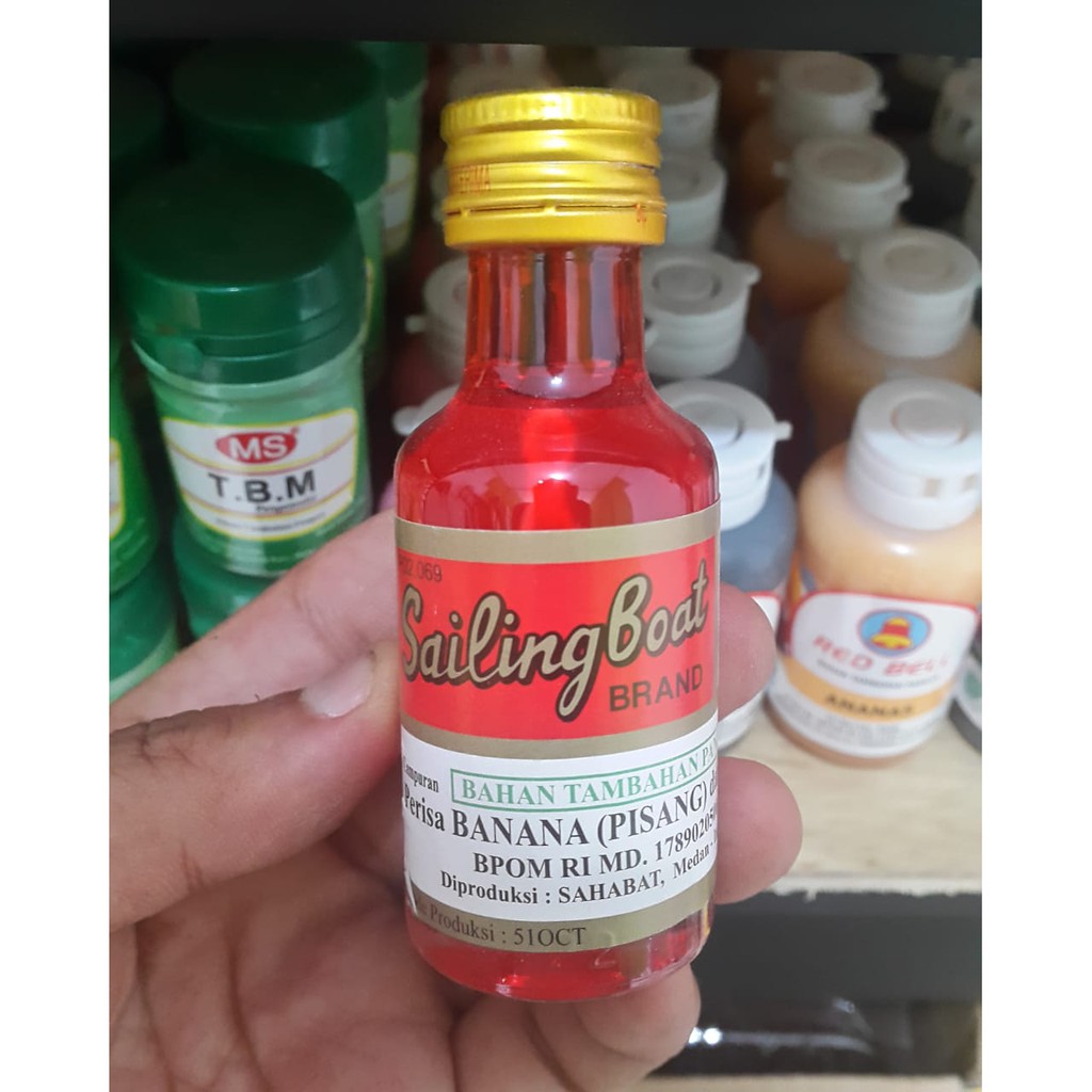 Vanila Essence Cair & Banana Cair 28 ML (Sailing Boat / Smelling Boad)