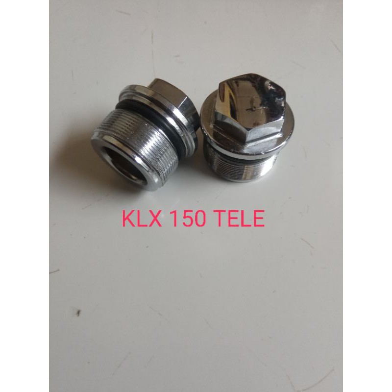 baut tutup shock depan klx TELE 2pcs