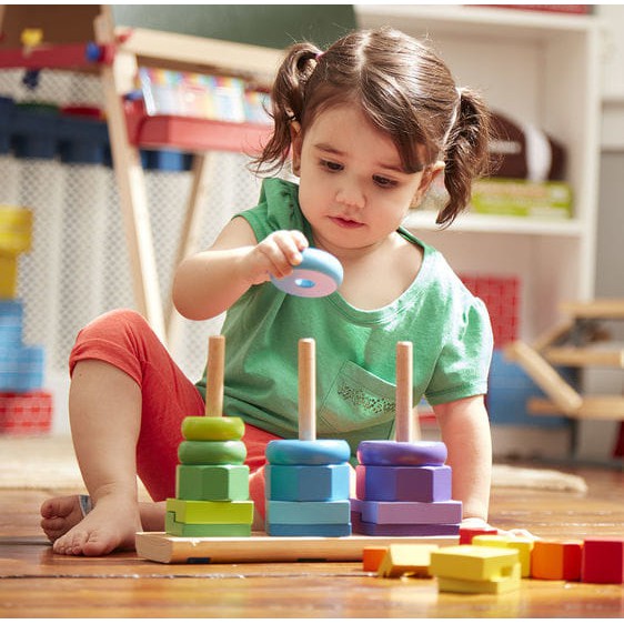 Melissa and doug Geometric Stacker